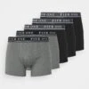 Pier One 5 PACK - Panties - Black/mottled Dark Grey -Pier One 0bef183125834ec58b4062b836afe5ae