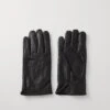 Pier One LEATHER - Fingerhandschuh - Black