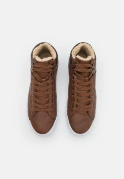 Pier One UNISEX - High-top Trainers - Cognac -Pier One 17ba80e7743540178e781678ecea3154
