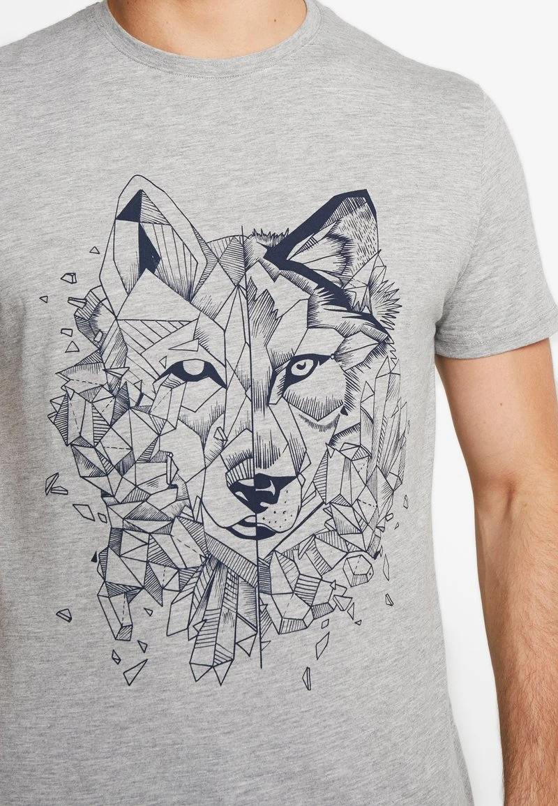 Pier One T-Shirt Print - Mottled Grey 8 Pier One T-Shirt Print - Mottled Grey – Bild 6