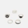 Pier One 5 PACK - Ring - Silver-coloured 2 Pier One 5 PACK - Ring - Silver-coloured -Pier One 1dfd919f453a444ebcedd80b734d413a