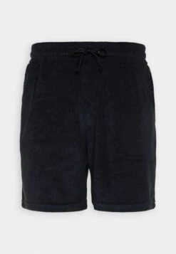 Pier One TOWELING - Shorts - Dark Blue -Pier One 20e3319f3bdd43aeb6320f6fecbb496b