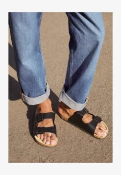 Pier One UNISEX - Hausschuh - Black -Pier One 24272c78a40c4e589b9d280fcb0d7a40