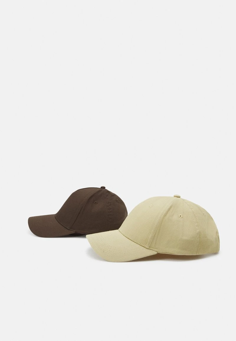 Pier One UNISEX 2 PACK - Cap - Khaki/sand 5 Pier One UNISEX 2 PACK - Cap - Khaki/sand – Bild 3