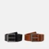 Pier One 2 PACK UNISEX - Gürtel - Black/cognac 1 Pier One 2 PACK UNISEX - Gürtel - Black/cognac -Pier One 2f8356d00e94424e9b370f49a86d96f0