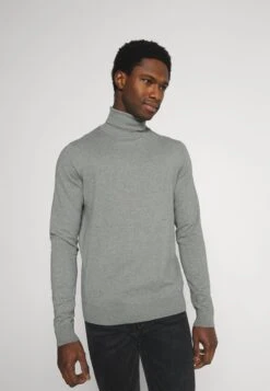 Pier One 2 PACK - Strickpullover - Black/mottled Light Grey 9 Pier One 2 PACK - Strickpullover - Black/mottled Light Grey -Pier One 36e721a31e0547b291932aaadf154e8f