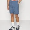 Pier One LINEN BLEND DRAWCORD SHORTS - Shorts - Blue 2 Pier One LINEN BLEND DRAWCORD SHORTS - Shorts - Blue -Pier One 3ed7af71cb3f4deeb750cc63959c017b