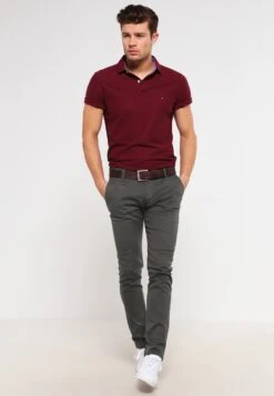 Pier One SLIM FIT CHINO - Chino - Dark Grey -Pier One 42b4485779f34d44bb01cb6ca19fff89