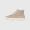Pier One LEATHER UNISEX - High-top Trainers - Beige