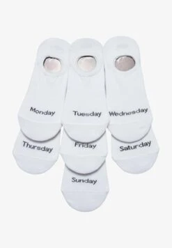 Pier One 7 PACK - Füßlinge - White 13 Pier One 7 PACK - Füßlinge - White -Pier One 4d2bd21c5fc2480db9e996cf3b6bb60f