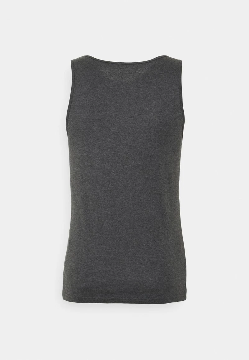 Pier One 3 PACK - Unterhemd/-shirt - Black/khaki/mottled Dark Grey 5 Pier One 3 PACK - Unterhemd/-shirt - Black/khaki/mottled Dark Grey – Bild 3