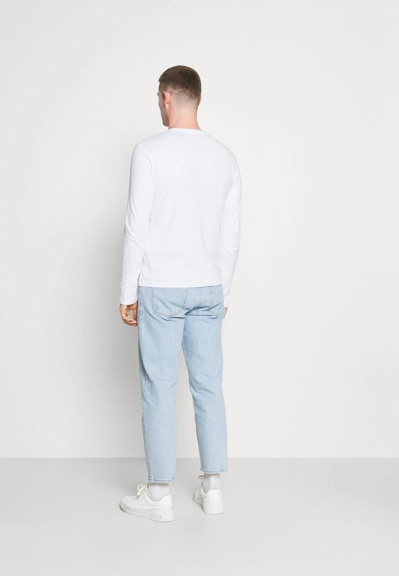 Pier One 5 PACK - Langarmshirt - White/dark Blu/grey 5 Pier One 5 PACK - Langarmshirt - White/dark Blu/grey – Bild 3