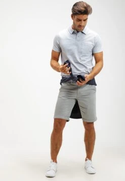 Pier One Poloshirt - Light Blue Melange 9 Pier One Poloshirt - Light Blue Melange -Pier One 5383855db8554a0ca44c149865337c13