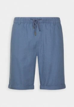 Pier One LINEN BLEND DRAWCORD SHORTS - Shorts - Blue 11 Pier One LINEN BLEND DRAWCORD SHORTS - Shorts - Blue -Pier One 609305b411ae4fd897e85e7620e5b545 1