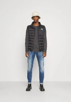 Pier One 2 PACK - Langarmshirt - Dark Grey/black