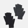 Pier One 2 PACK - Fingerhandschuh - Black/grey 2 Pier One 2 PACK - Fingerhandschuh - Black/grey -Pier One 65f7cac1e5894adb85510bf74e6dae09
