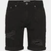 Pier One Jeans Shorts - Black 2 Pier One Jeans Shorts - Black -Pier One 6a5f776f052149fab21c0f7a06b3f55c