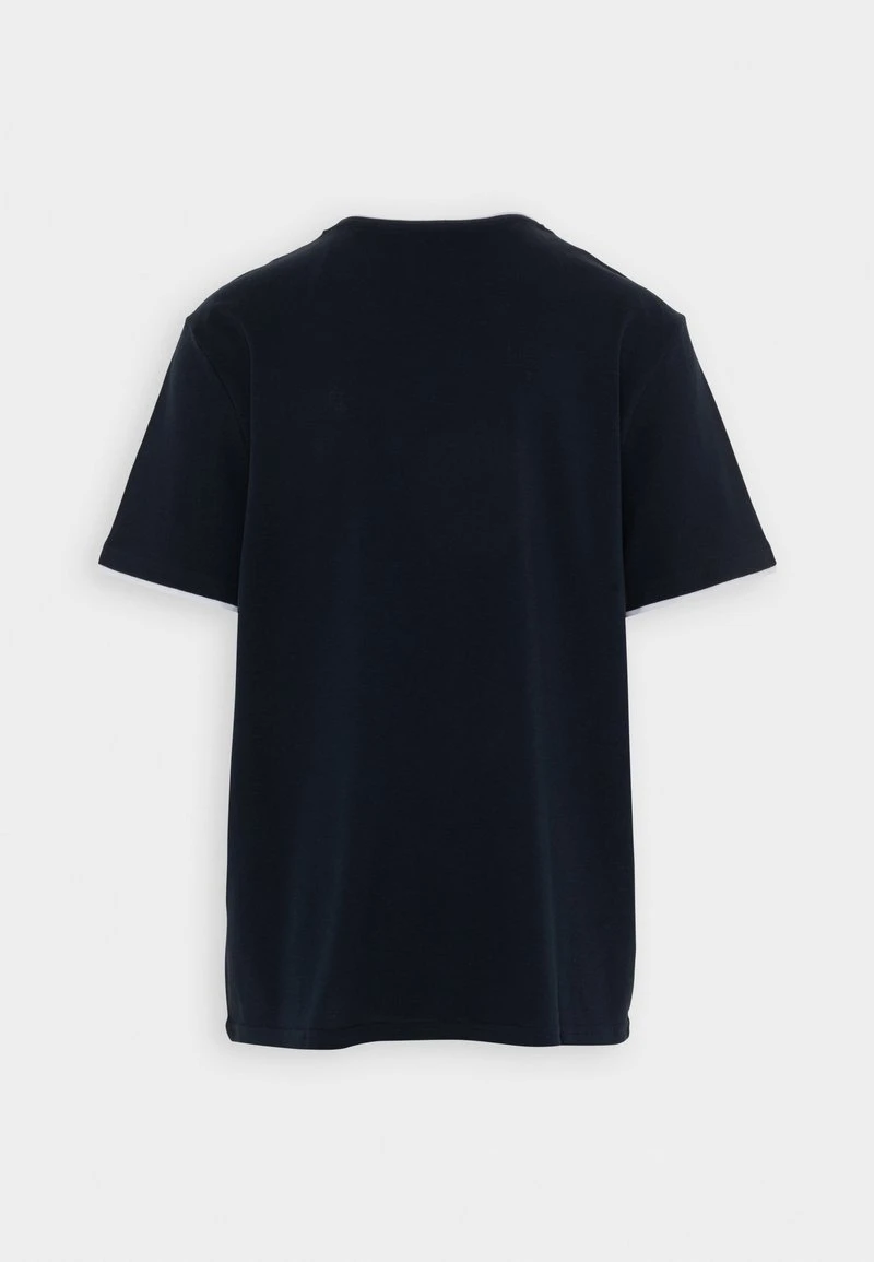 Pier One PIQUE EMBRO DETAIL - T-Shirt Basic - Dark Blue 4 Pier One PIQUE EMBRO DETAIL - T-Shirt Basic - Dark Blue – Bild 2
