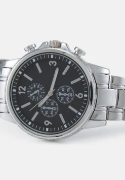 Pier One UNISEX - Uhr - Silver-coloured/black 11 Pier One UNISEX - Uhr - Silver-coloured/black -Pier One 74a3ccc1c5ec4cf19b661e26058a743f