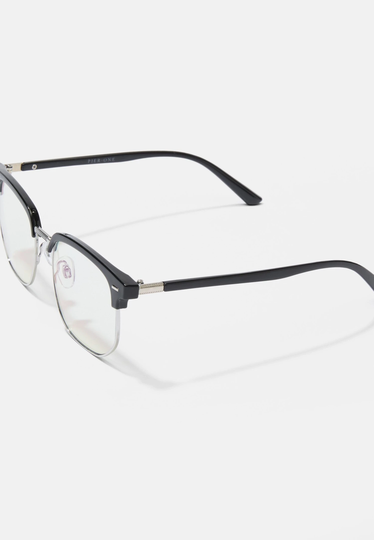 Pier One UNISEX - Blue Light Brillen - Black/silver-coloured 5 Pier One UNISEX - Blue Light Brillen - Black/silver-coloured – Bild 3