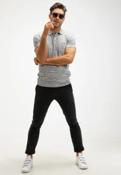 Pier One Poloshirt - Grey Melange -Pier One 7e5491ff2d97481b8aba194eab328db2