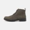 Pier One UNISEX - Lace-up Ankle Boots - Olive
