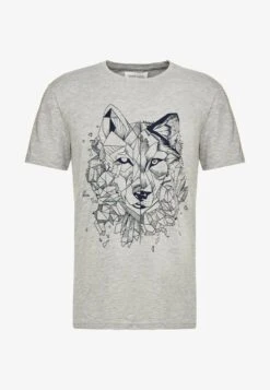 Pier One T-Shirt Print - Mottled Grey 12 Pier One T-Shirt Print - Mottled Grey -Pier One 83a9a3118dbe4577af7e98ab4d8a6a9b