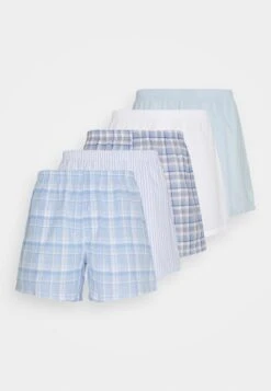 Pier One 5 PACK - Boxershorts - Light Blue/white 12 Pier One 5 PACK - Boxershorts - Light Blue/white -Pier One 843919d02a024465b4f0a52da0998e48