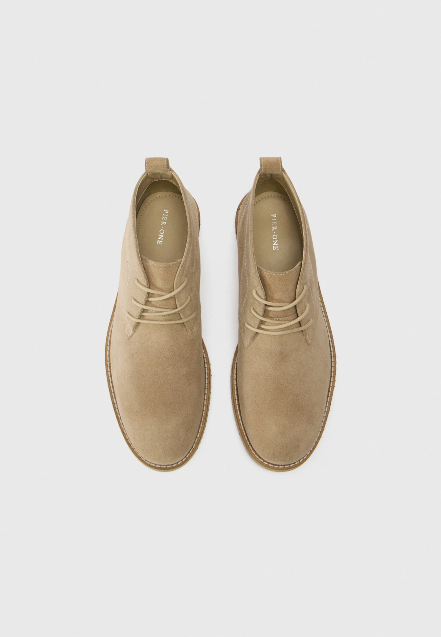 Pier One LEATHER - Lace-up Ankle Boots - Sand 6 Pier One LEATHER - Lace-up Ankle Boots - Sand – Bild 4