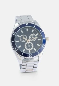 Pier One UNISEX - Chronograph - Silver-coloured/blue 12 Pier One UNISEX - Chronograph - Silver-coloured/blue -Pier One 8fd373b38e7a4ba4baca0468a008e6c5