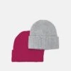 Pier One UNISEX 2 PACK - Mütze - Red/grey 2 Pier One UNISEX 2 PACK - Mütze - Red/grey -Pier One 974eebccedc348d4971691706216c905