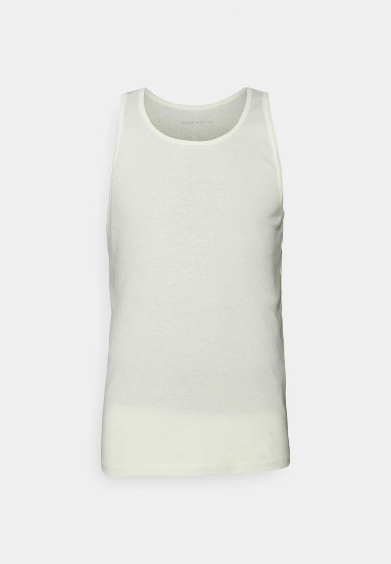 Pier One 5 PACK - Unterhemd/-shirt - 802 - Black_102 - Grey_001 - White 4 Pier One 5 PACK - Unterhemd/-shirt - 802 - Black_102 - Grey_001 - White – Bild 2