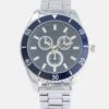 Pier One UNISEX - Chronograph - Silver-coloured/blue 2 Pier One UNISEX - Chronograph - Silver-coloured/blue -Pier One a93c7042d3fb4d3bb0d0b8a70e09ccab