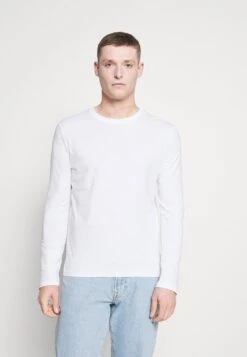 Pier One 5 PACK - Langarmshirt - White/dark Blu/grey 9 Pier One 5 PACK - Langarmshirt - White/dark Blu/grey -Pier One aad286ee902a43619808ca737715909e