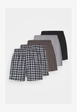 Pier One 5 PACK - Boxershorts - Grey 12 Pier One 5 PACK - Boxershorts - Grey -Pier One abc2677e29204b66b44e246719f6eeb4