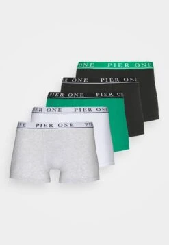 Pier One 5 PACK - Panties - Light Grey/black/green 12 Pier One 5 PACK - Panties - Light Grey/black/green -Pier One ac4ea445403a464ab9e6853b97721d62