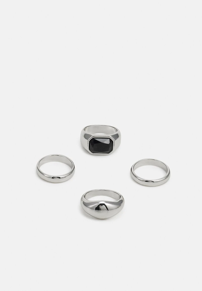 Pier One 4 PACK - Ring - Silver-coloured 3 Pier One 4 PACK - Ring - Silver-coloured