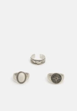 Pier One 5 PACK - Ring - Silver-coloured 12 Pier One 5 PACK - Ring - Silver-coloured -Pier One af359e71100c434e9c9716078e03e80c 1