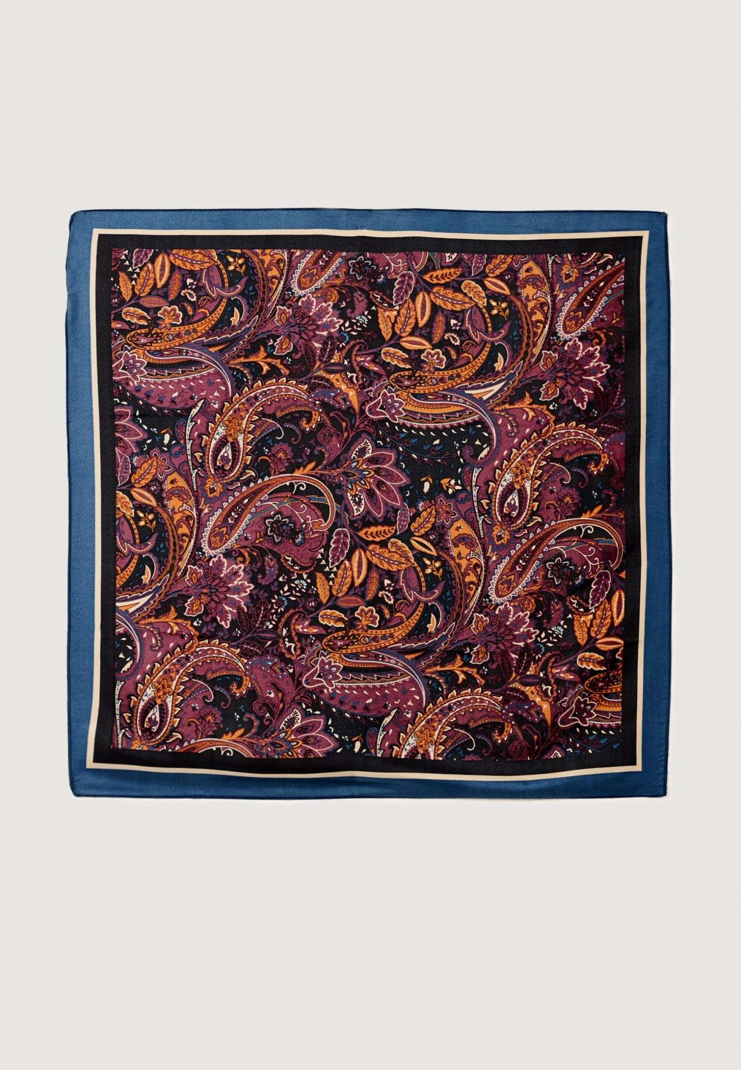 Pier One UNISEX - Tuch - Black/yellow/wine Red 3 Pier One UNISEX - Tuch - Black/yellow/wine Red