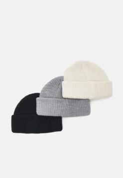 Pier One UNISEX 3 PACK - Mütze - Black/white/grey 9 Pier One UNISEX 3 PACK - Mütze - Black/white/grey -Pier One b65a6ddc91c54842adaafc08ee4dce22