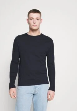 Pier One 5 PACK - Langarmshirt - White/dark Blu/grey 12 Pier One 5 PACK - Langarmshirt - White/dark Blu/grey -Pier One b6bd0ebd2c8b455da43c6a1b757461c3