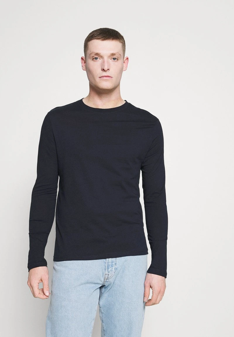 Pier One 5 PACK - Langarmshirt - White/dark Blu/grey 7 Pier One 5 PACK - Langarmshirt - White/dark Blu/grey – Bild 5