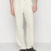 Pier One DRAWCORD TROUSERS - Stoffhose - Off-white 1 Pier One DRAWCORD TROUSERS - Stoffhose - Off-white -Pier One b95eb718ba79473385a4a0d44aaaf9c3