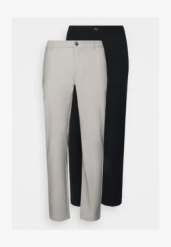 Pier One 2 PACK - Stoffhose - Mottled Light Grey/black 13 Pier One 2 PACK - Stoffhose - Mottled Light Grey/black -Pier One bf5cfc6785a64bee84d2f35fab7c6ae4 1