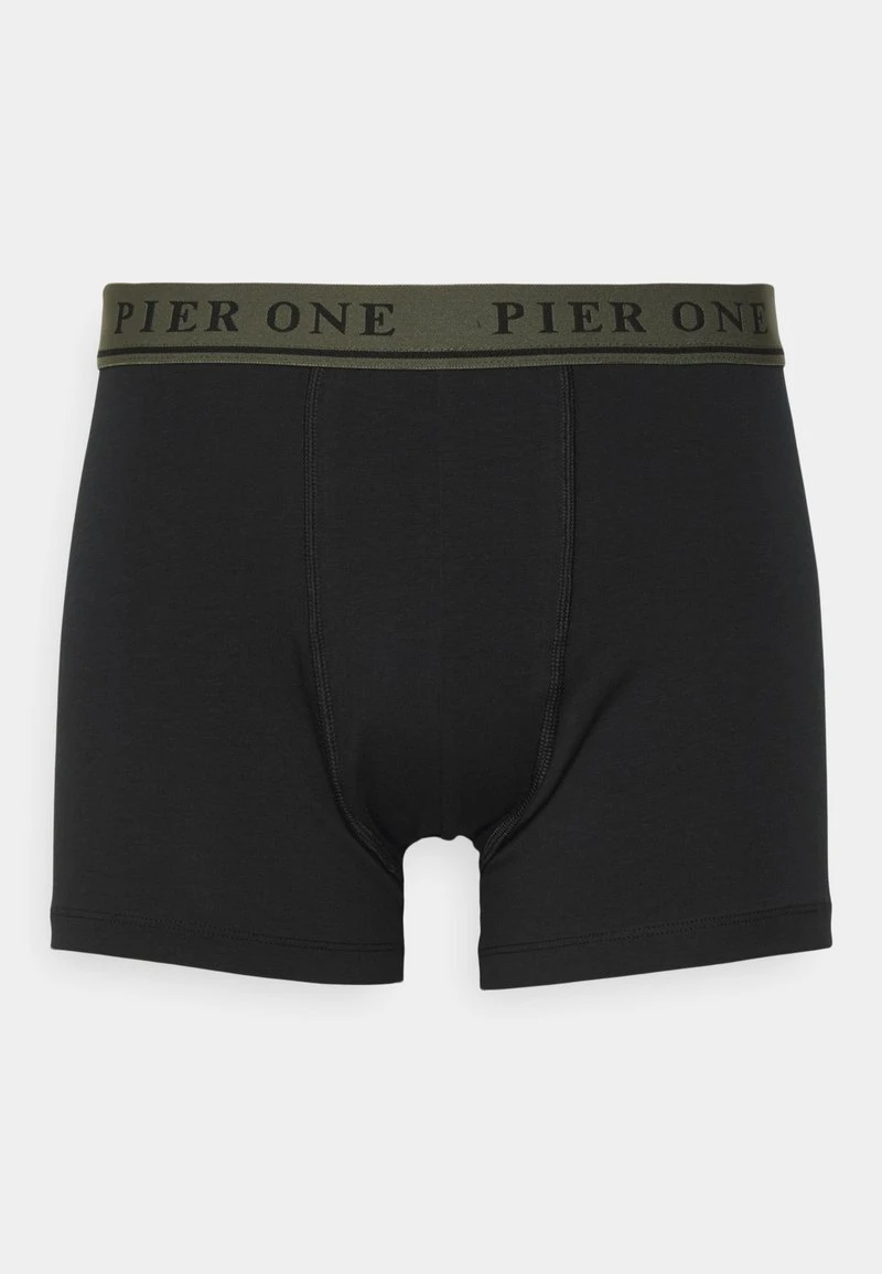 Pier One 5 PACK - Panties - Black/khaki 4 Pier One 5 PACK - Panties - Black/khaki – Bild 2
