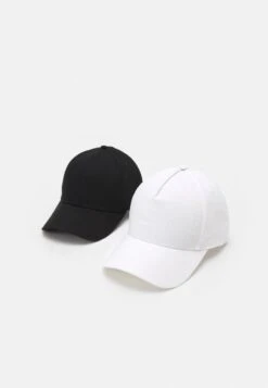 Pier One UNISEX 2 PACK - Cap - Black/white 12 Pier One UNISEX 2 PACK - Cap - Black/white -Pier One c81afa5f2a2041ba9384bf535a217551 1