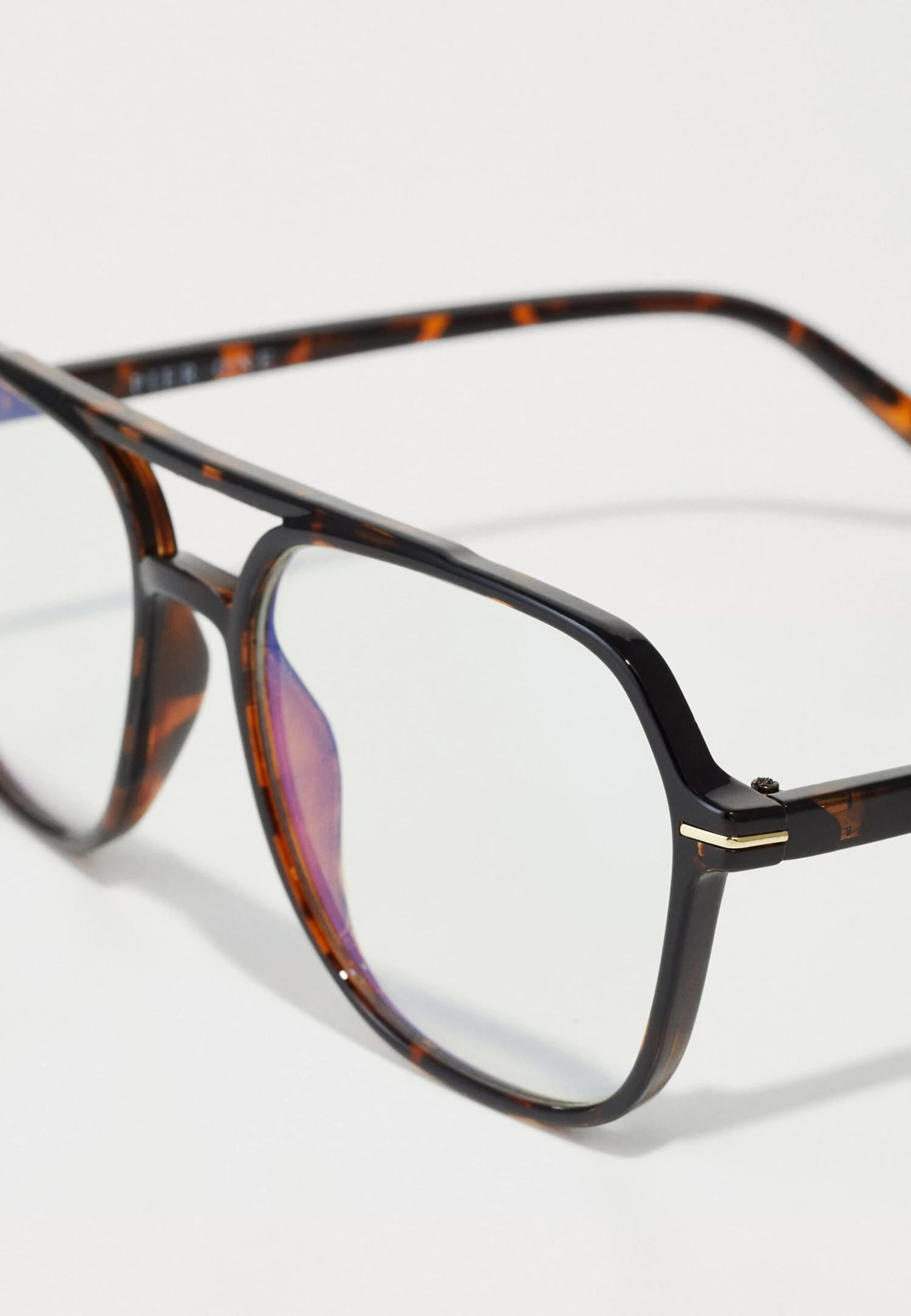 Pier One UNISEX - Blue Light Brillen - Brown Melange 6 Pier One UNISEX - Blue Light Brillen - Brown Melange – Bild 4