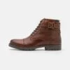 Pier One LEATHER - Schnürstiefelette - Brown 1 Pier One LEATHER - Schnürstiefelette - Brown -Pier One cc36912fd13c41d5bc50a6bc7214b455