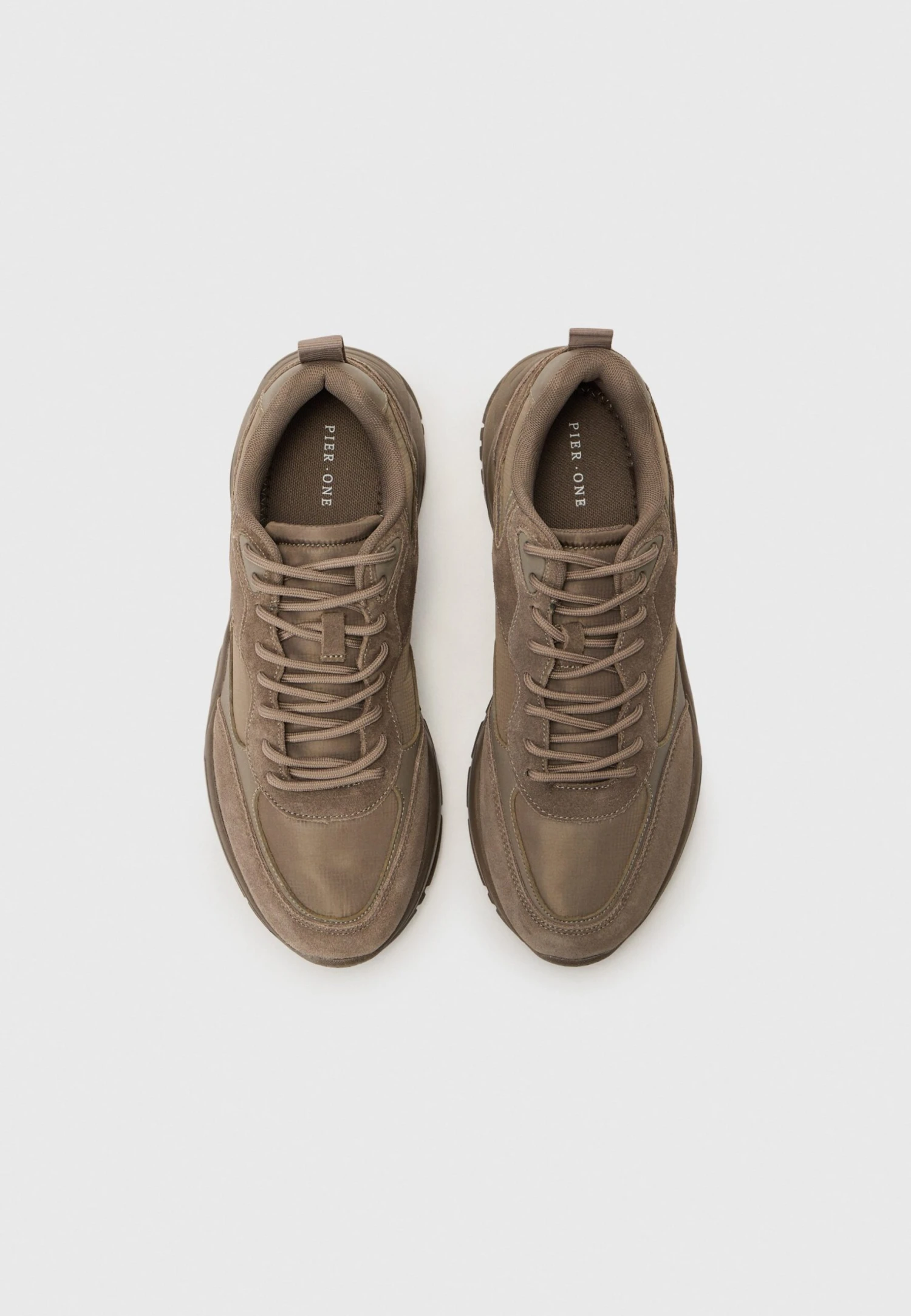 Pier One UNISEX - Trainers - Taupe 6 Pier One UNISEX - Trainers - Taupe – Bild 4