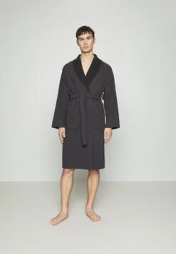 Pier One SHAWL TOWEL BATHROBE - Bademantel - Dark Grey 9 Pier One SHAWL TOWEL BATHROBE - Bademantel - Dark Grey -Pier One d74acb5b72bf4a45a923d6b0a18d6eaf